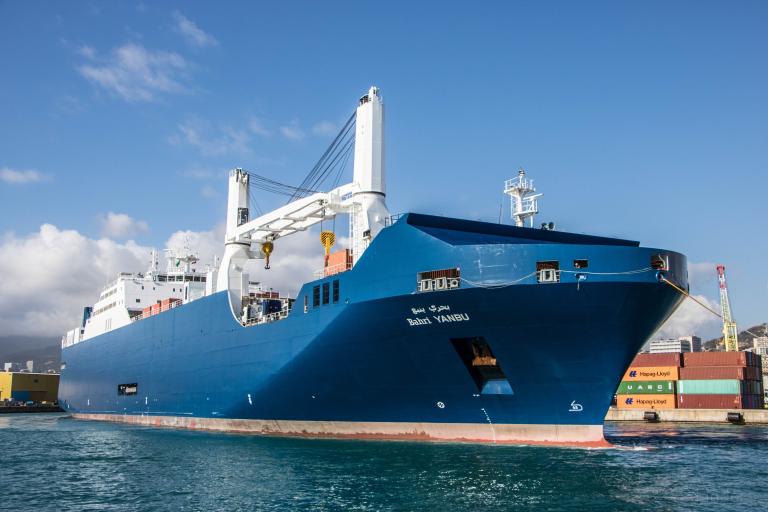 BAHRİ YANBU GEMİSİNE İTALYAN İŞÇİLERDEN ENGEL