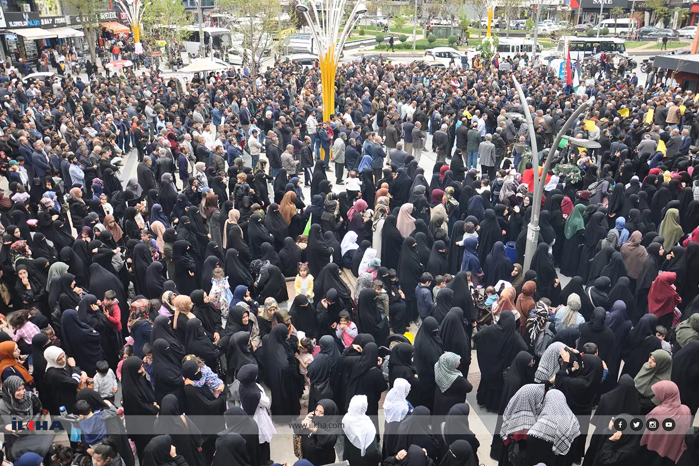 BATMAN HALKI DÜNYA KUDÜS GÜNÜ'NDE MEYDANLARDAYDI (VİDEO)