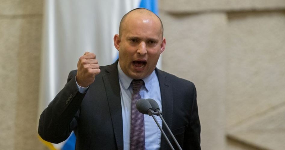 NAFTALİ BENNETT'TEN SİYONİST YERLEŞKE AÇIKLAMASI