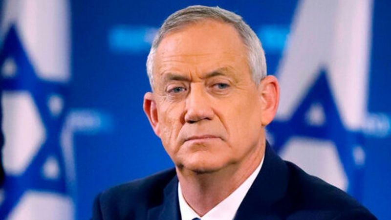 BENNY GANTZ AĞZINDAKİ BAKLAYI ÇIKARDI