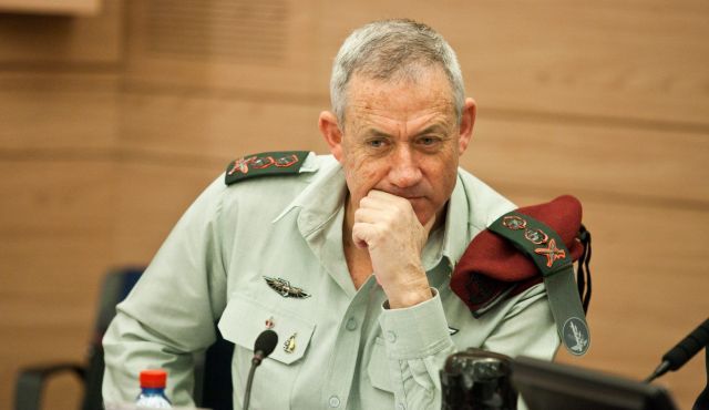 BENNY GANTZ AĞZINDAKİ BAKLAYI ÇIKARDI