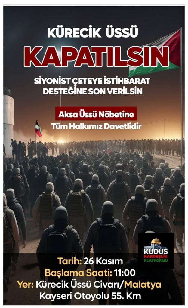 BUGÜN KÜRECİK'TEYİZ (DAVET)