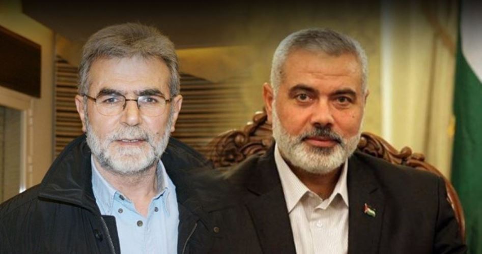 HAMAS HEYETİ ZİYAD EN-NEHHALE İLE GÖRÜŞTÜ