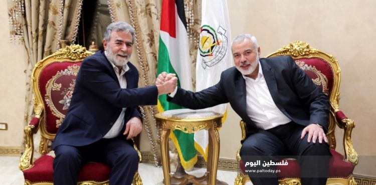 HAMAS VE İSLAMİ CİHAD LİDERLERİ KAHİRE'DE TOPLANTI YAPTI 