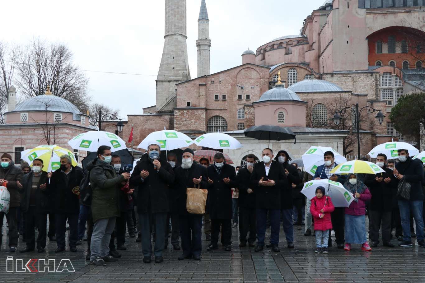 HÜDA PAR'DAN İSTANBUL'DA KUDÜS EYLEMİ