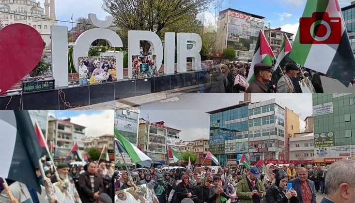 IĞDIR'DA DÜNYA KUDÜS GÜNÜ İHYA EDİLDİ