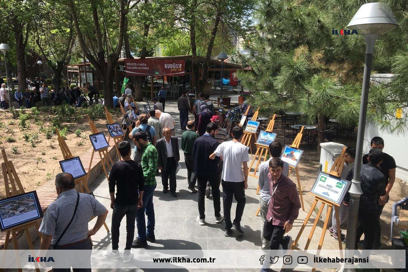 KAYSERİ'DE DÜNYA KUDÜS GÜNÜ TEMALI FOTOĞRAF SERGİSİ (VİDEO)