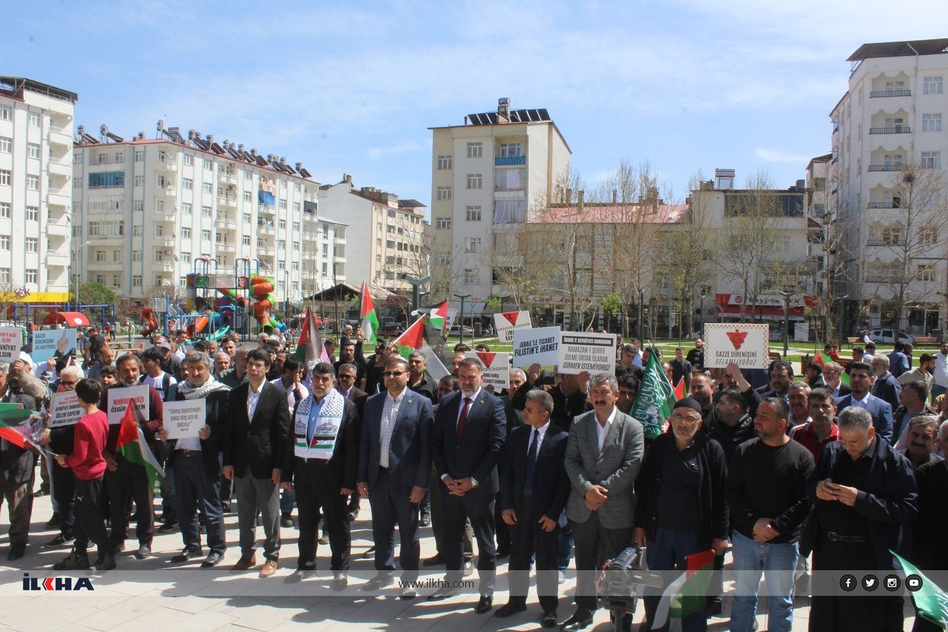 KOVANCILAR'DA DÜNYA KUDÜS GÜNÜ BASIN AÇIKLAMASI (VİDEO-FOTO)