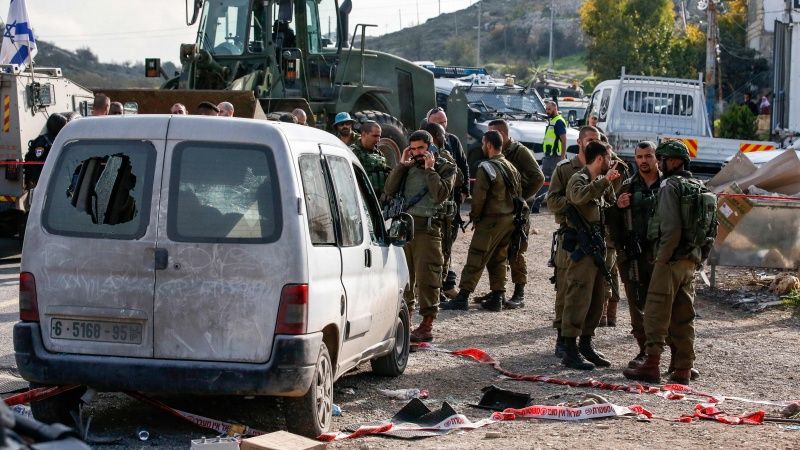 KUDÜS'TE GERÇEKLEŞTİRİLEN ŞEHADET EYLEMİNDE 2 SİYONİST ASKER YARALANDI