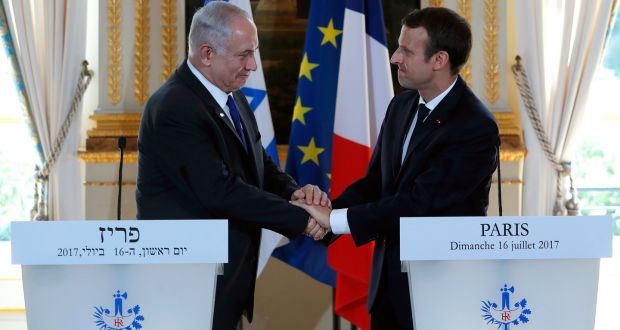 MACRON'DAN KORSAN İSRAİL'E DESTEK