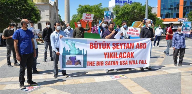 MALATYA’DA NATO’YA VE ÜSLERİNE HAYIR CUMASI’NDA ABD ZULMÜ VE YÜZYILIN İHANET ANLAŞMASI PROTESTO EDİLDİ (VİDEO-FOTO)