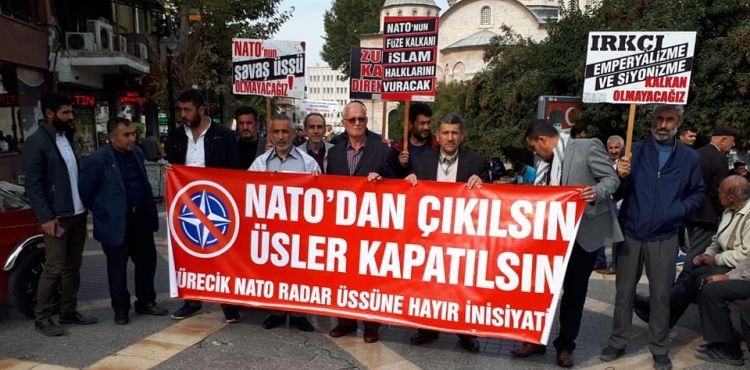 MALATYA'DAN 'NATO'DAN ÇIKILSIN ÜSLER KAPATILSIN VE MESCİDİ AKSA YALNIZ DEĞİLDİR' FERYADI YÜKSELDİ (VİDEO-FOTO)