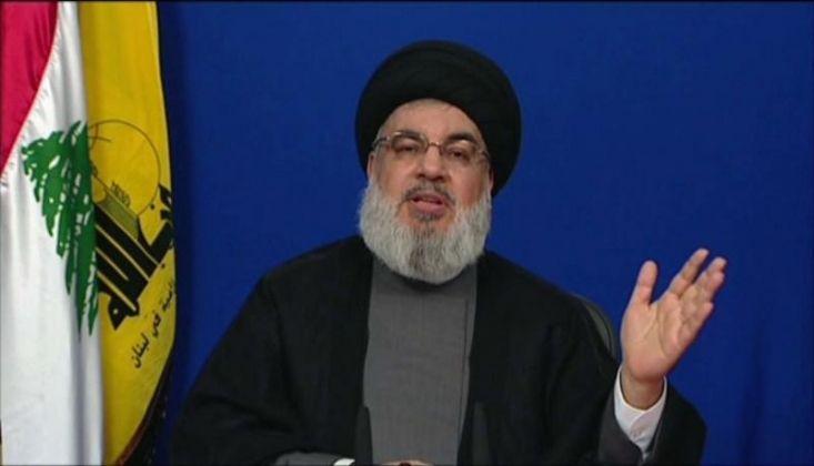 NASRALLAH 'FİLİSTİN MUZAFFERDİR' KONFERANSINDA KONUŞTU