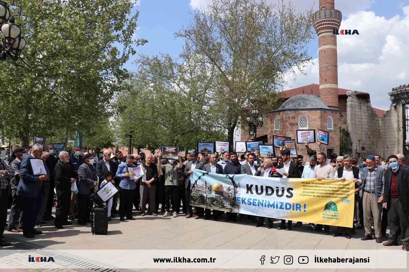 PEYGAMBER SEVDALILARI VAKFI ANKARA'DA KUDÜS GÜNÜ'NÜ KUTLADI (VİDEO)