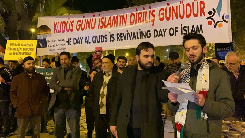 SAKARYA'DA DÜNYA KUDÜS GÜNÜ PROGRAMI DÜZENLENDİ (VİDEO)