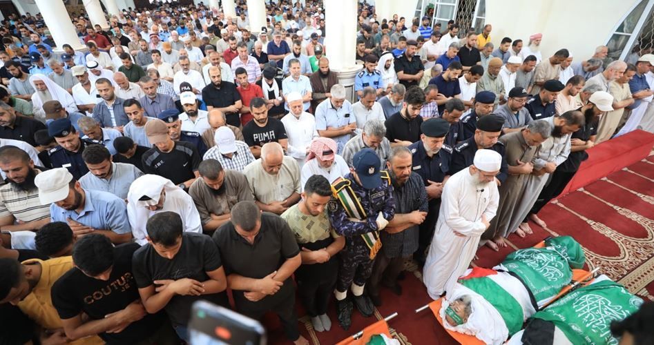 ŞEHİT YASİR NEBBAHİN VE ÇOCUKLARI HAKK'A UĞURLANDI