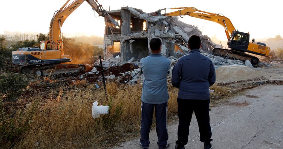 SİYONİST GÜÇLER NABLUS'TA YİNE YIKIM YAPTI